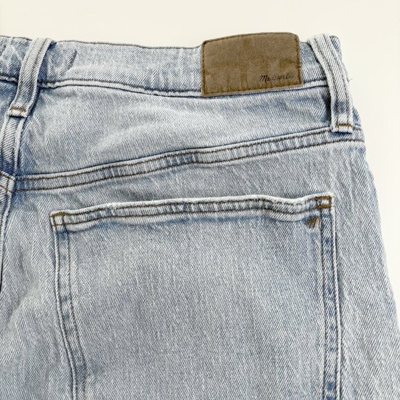 Madewell Wide-Leg Crop Jeans (Sz 31) The Perfect Vintage Light Wash High Rise - Picture 11 of 13